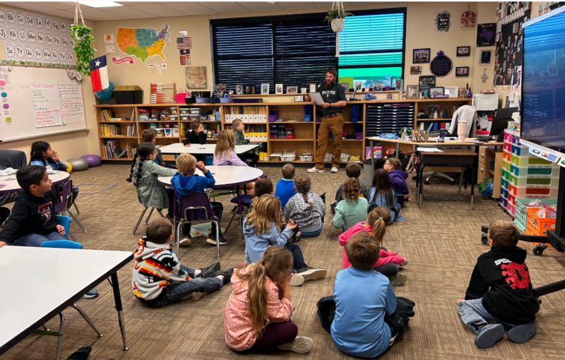 Visit from our Mayor | Irion County ISD